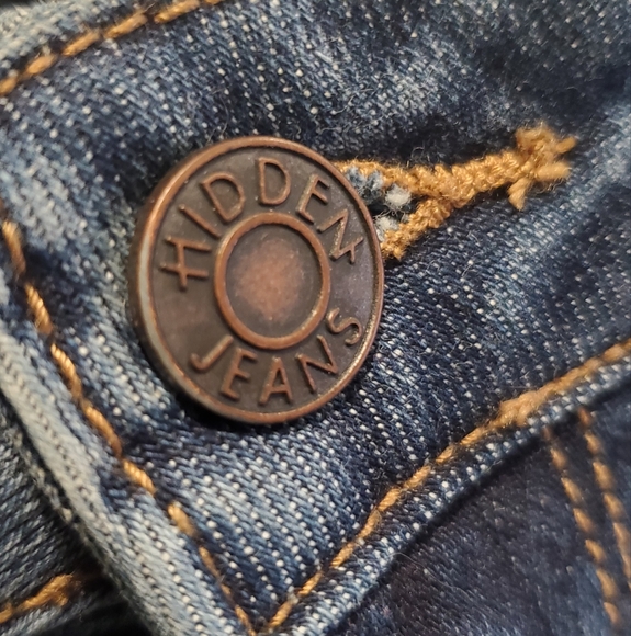 HIDDEN | High Rise Dark Wash Clean Hem Skinny Jeans in Size 31 - Picture 5 of 11